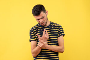 rheumatoid arthritis in hand